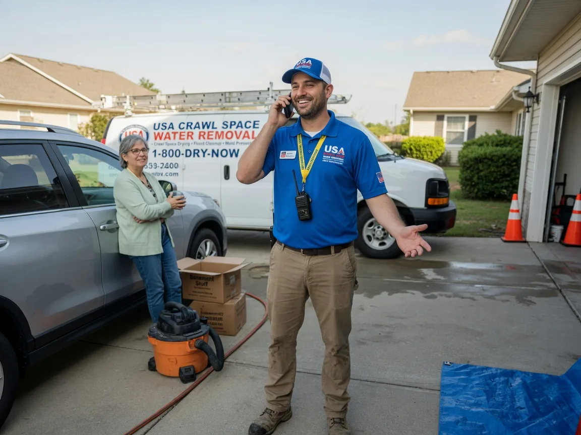 Crawl Space Water Removal Hoisington, KS FAQs